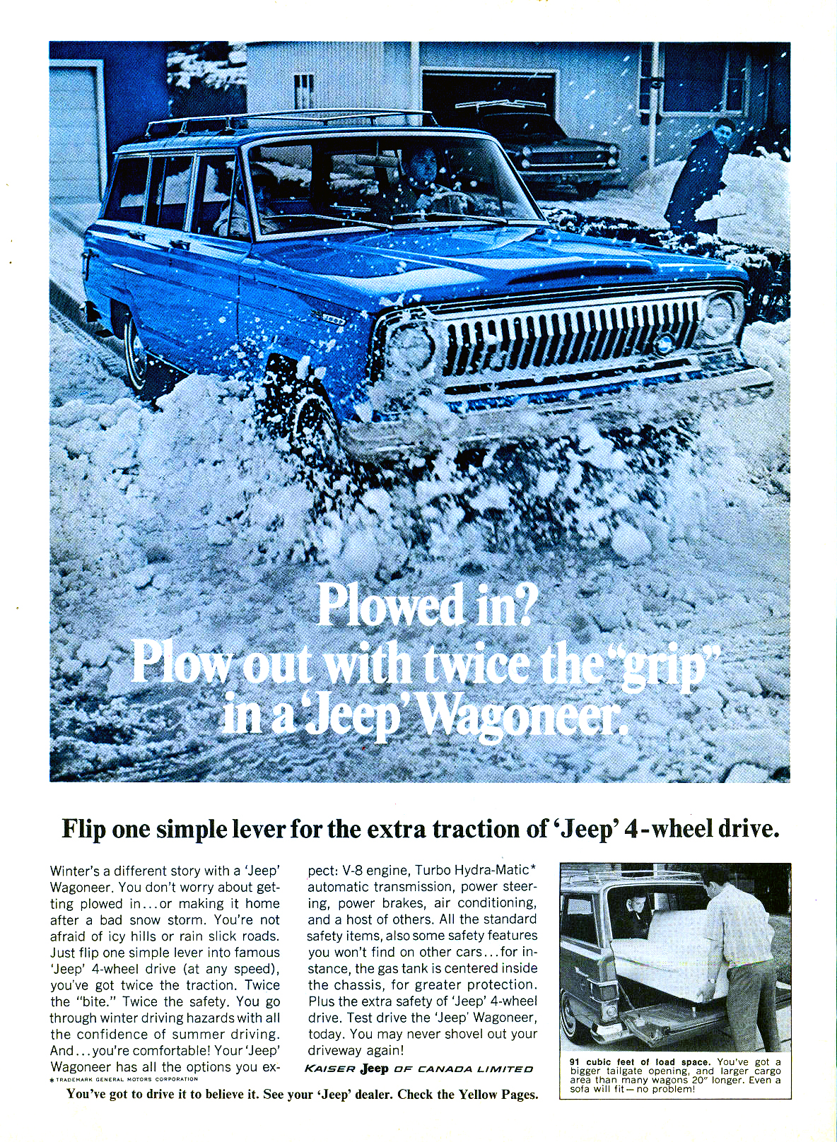 1968 Jeep Auto Advertising